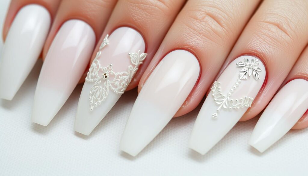 Classic White Nail Designs