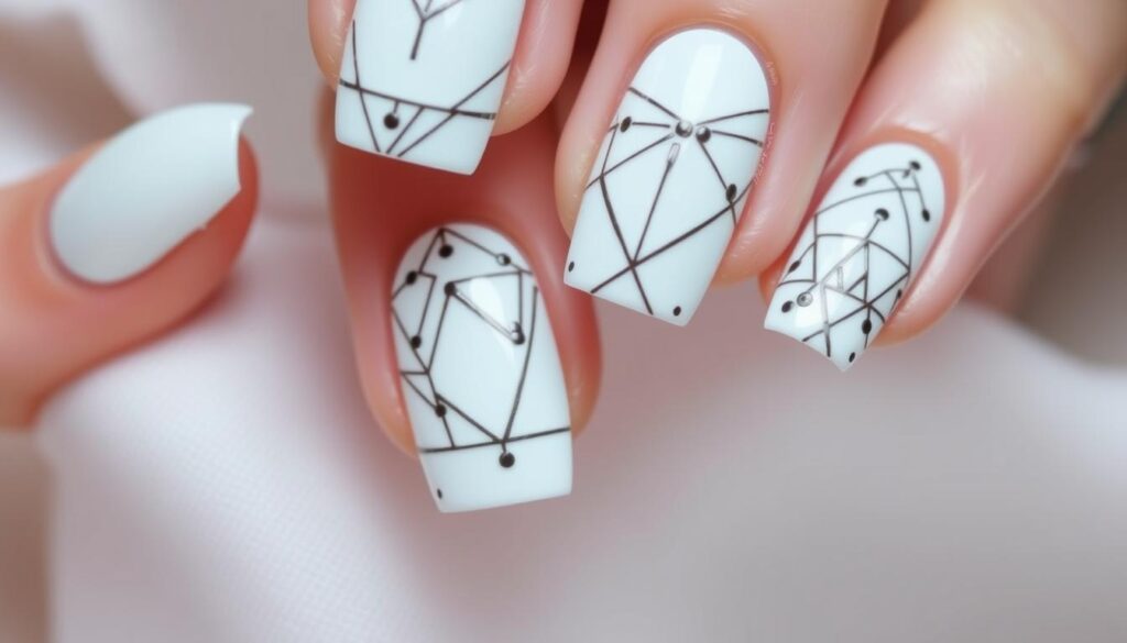 geometric nails